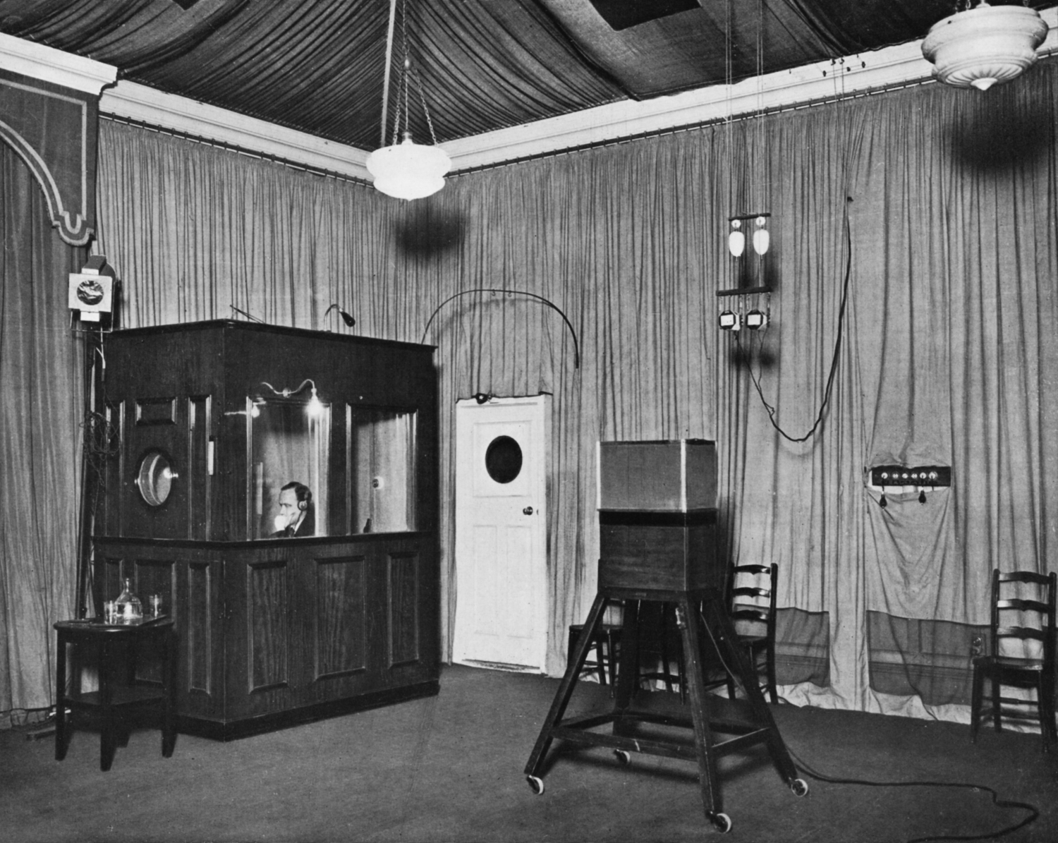 Interior of an old studio