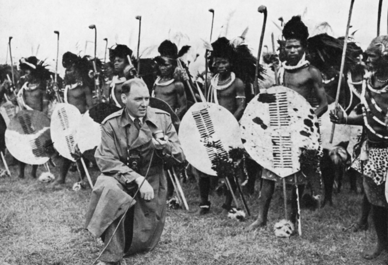 Swazi warriors